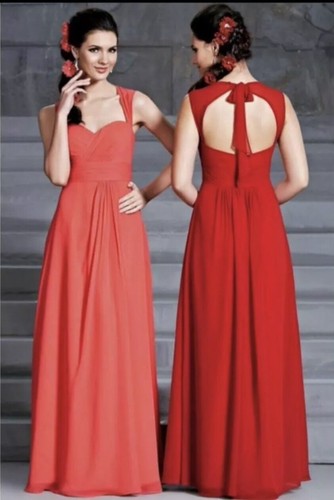 Chiffon burnt orange zage by - chiffon,
