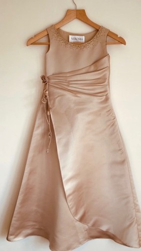 Girls gold bridesmaid - girls,