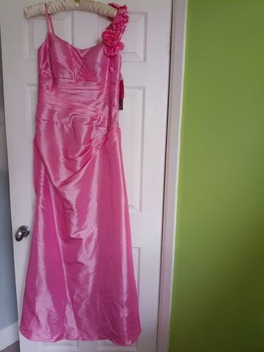 Fuchsia pink bridesmaid - pink, bridesmaid/prom