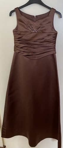 Veromia mocha brown sleeveless - brown,