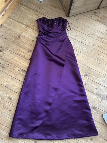 Quality deep aubergine - deep, satin